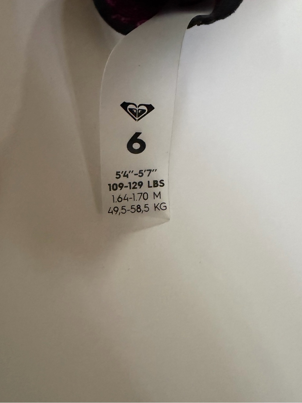 NEW women’s Roxy Swell 5/4/3 Backzip Full Wetsuit black grey size 6 - Picture 5 of 5